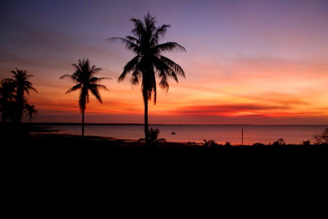 Sunset on the Island